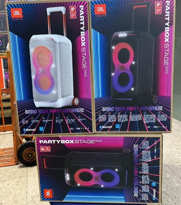JBL Party Box Stage 320 Wireless Bluetooth Speaker
