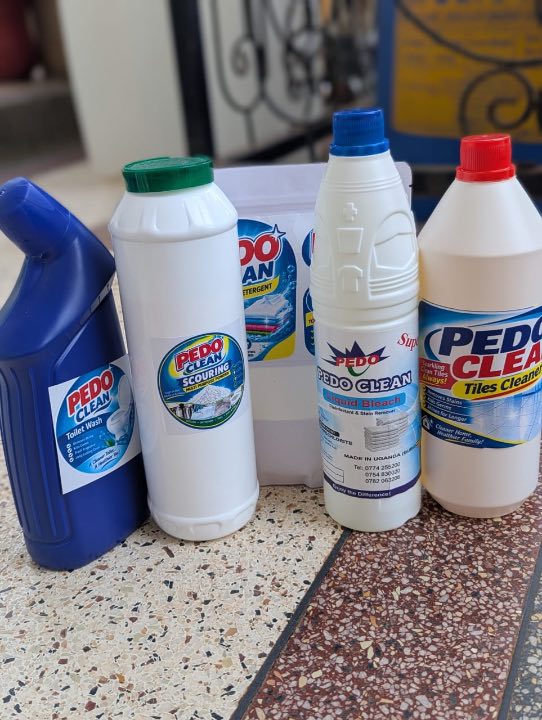Toilet Wash, Scouring powder, Liquid detergent, Tiles cleaner, Washing powder