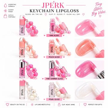JPERK Keychain Lip Gloss