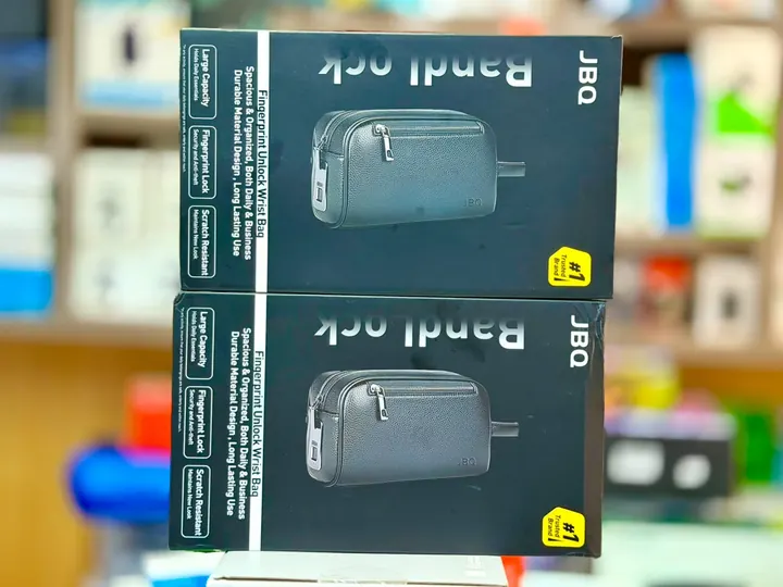 JBQ Fingerprint Unlock Pouch / Wrist Bag