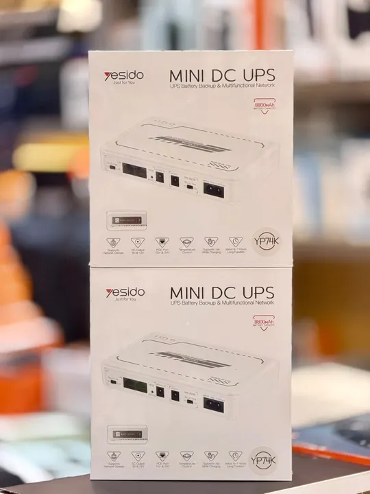 Yesido Mini DC UPS Battery Backup 8800mAh