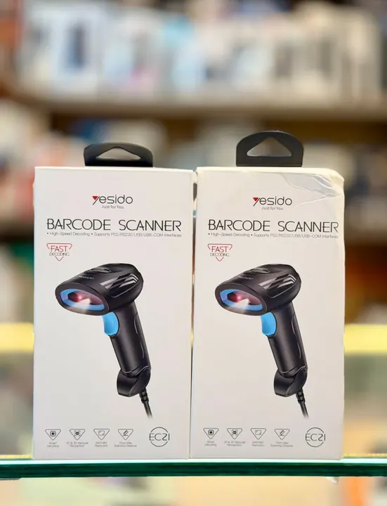 Yesido Wired 1D/2D Barcode Scanner