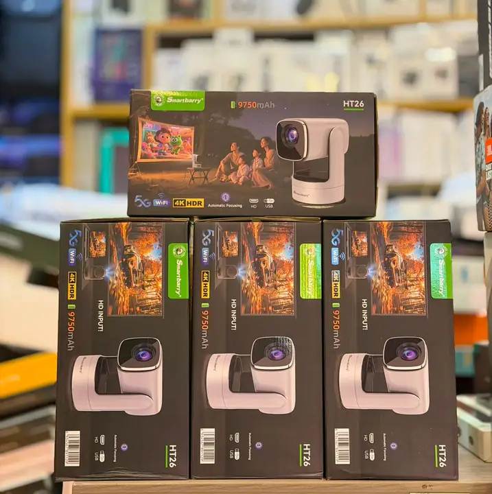 Smartbarry HT26 Portable Rechargeable Projector
