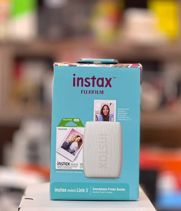 Fujifilm Instax Mini Link 3 Smartphone Printer Bundle