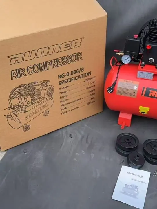Runner 25L oil-free silent air compressor – photo 4 of 4